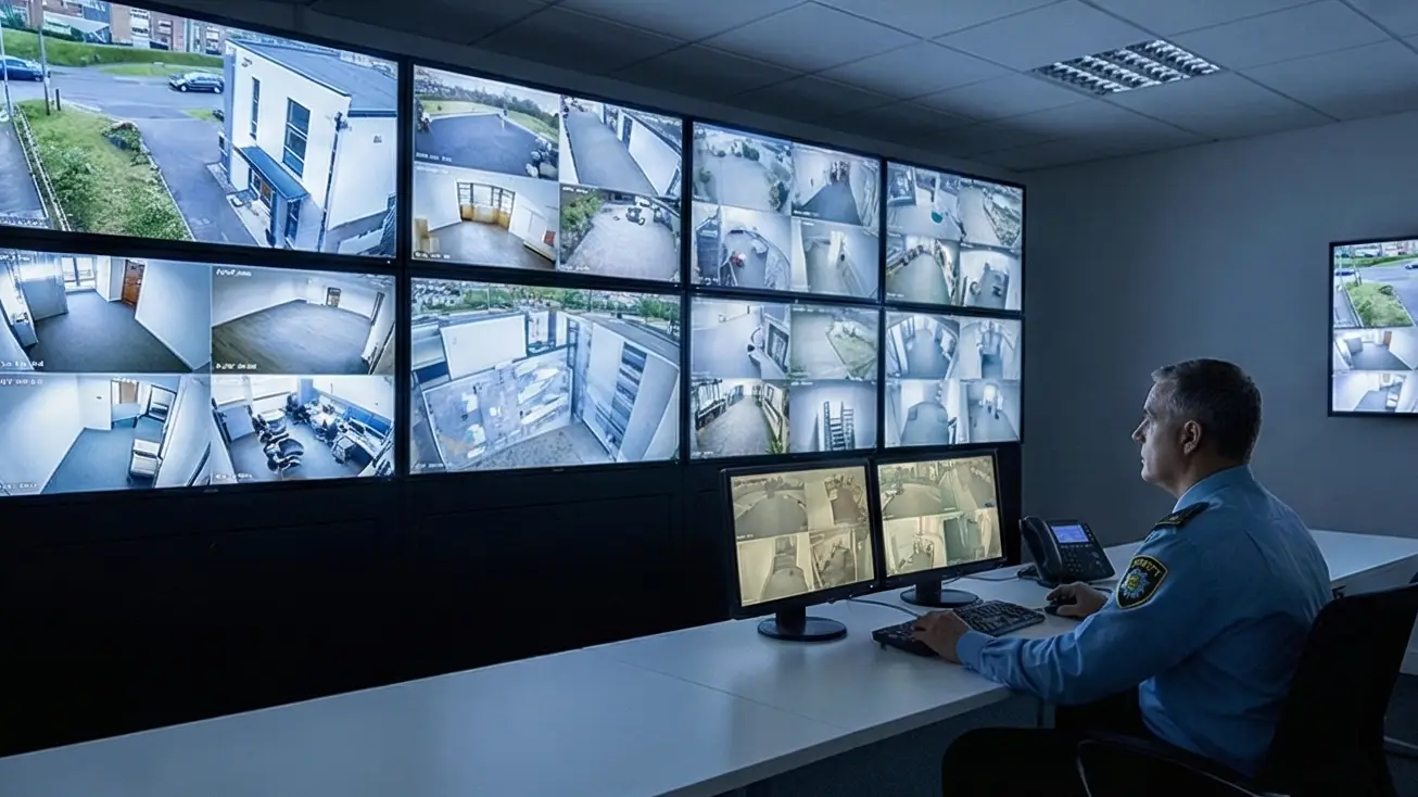 CCTV Surveillance Monitor